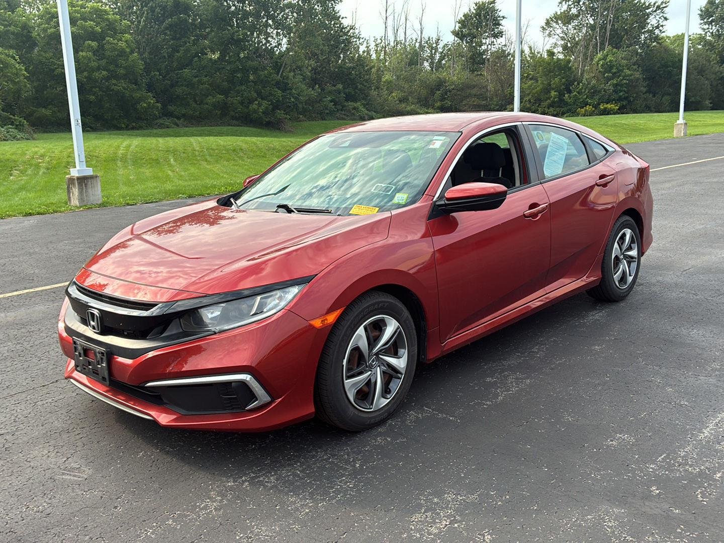 Used 2021 Molten Lava Pearl Honda LX image 14