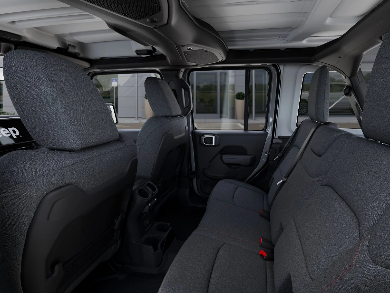 New 2026 Bright White Clearcoat Jeep Rubicon image 49