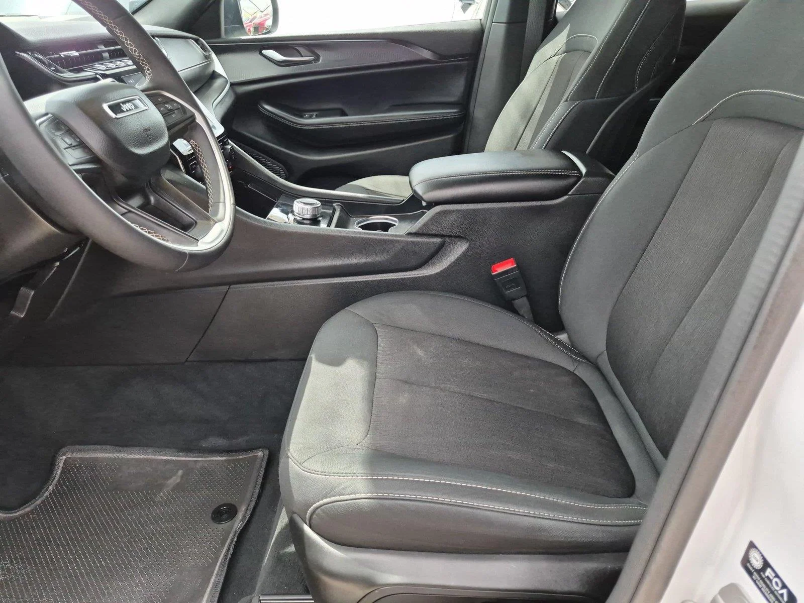 Used 2024 Bright White Clearcoat Jeep Laredo image 26