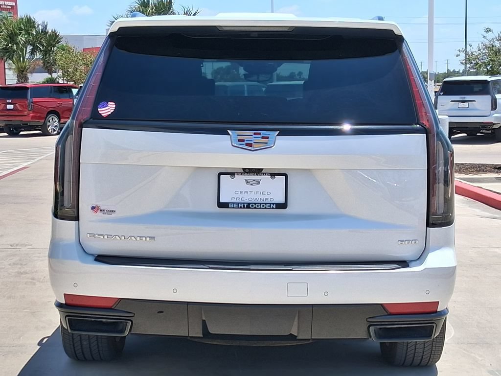 Used 2024 Crystal White Tricoat Cadillac Sport Platinum image 5