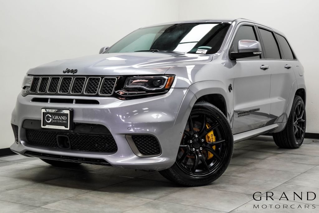 Used 2021 Silver Jeep Trackhawk image 1