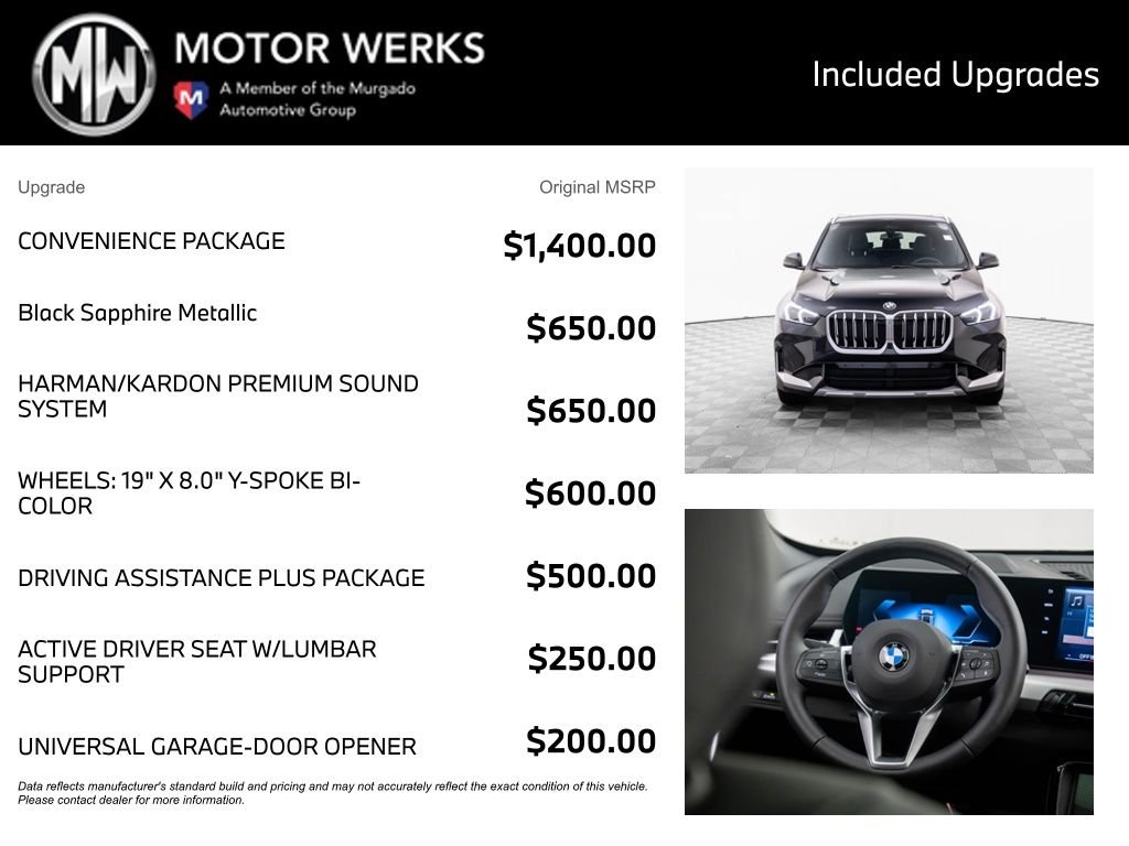 New 2026 Black Sapphire Metallic BMW xDrive28i image 4