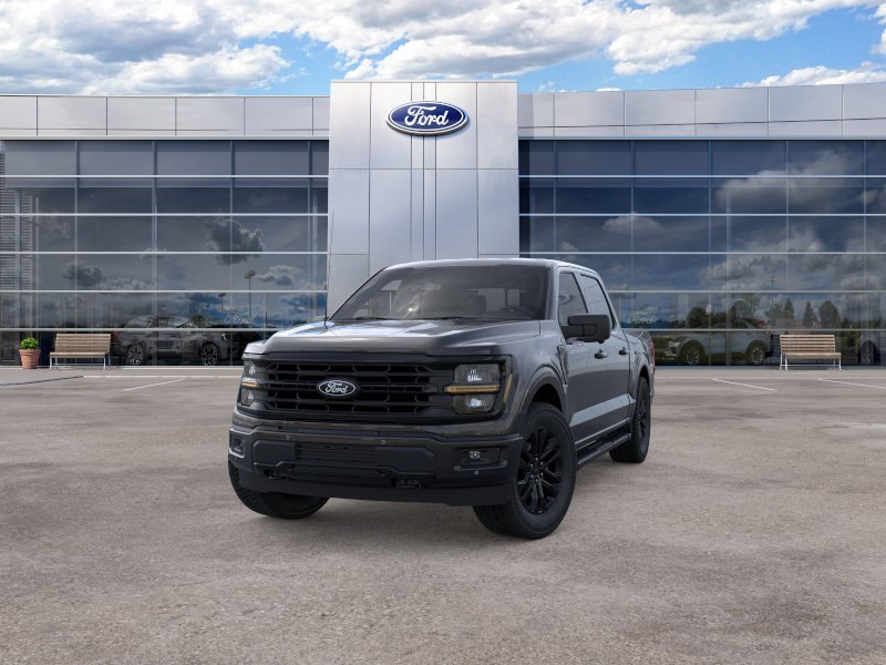New 2025 Agate Black Metallic Ford XLT image 38