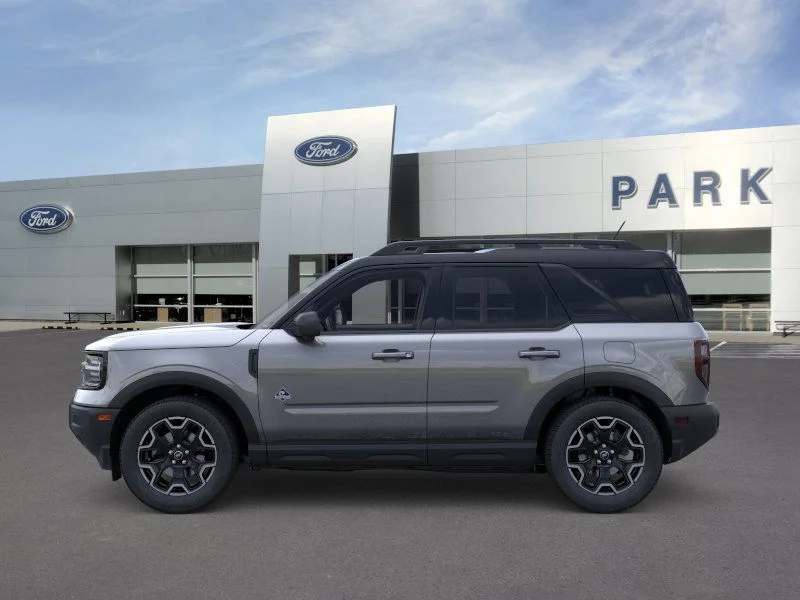 New 2025 Carbonized Gray Metallic Ford Outer Banks® image 3