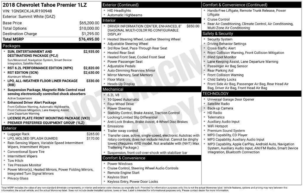 Used 2018 SUMMIT WHITE Chevrolet Premier image 7