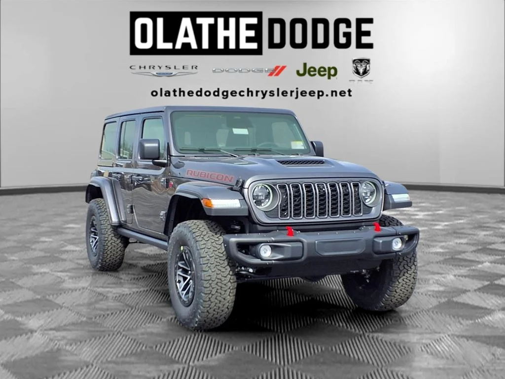 New 2026 Granite Crystal Metallic Clear-Coat Exterior Paint Jeep Rubicon X image 31