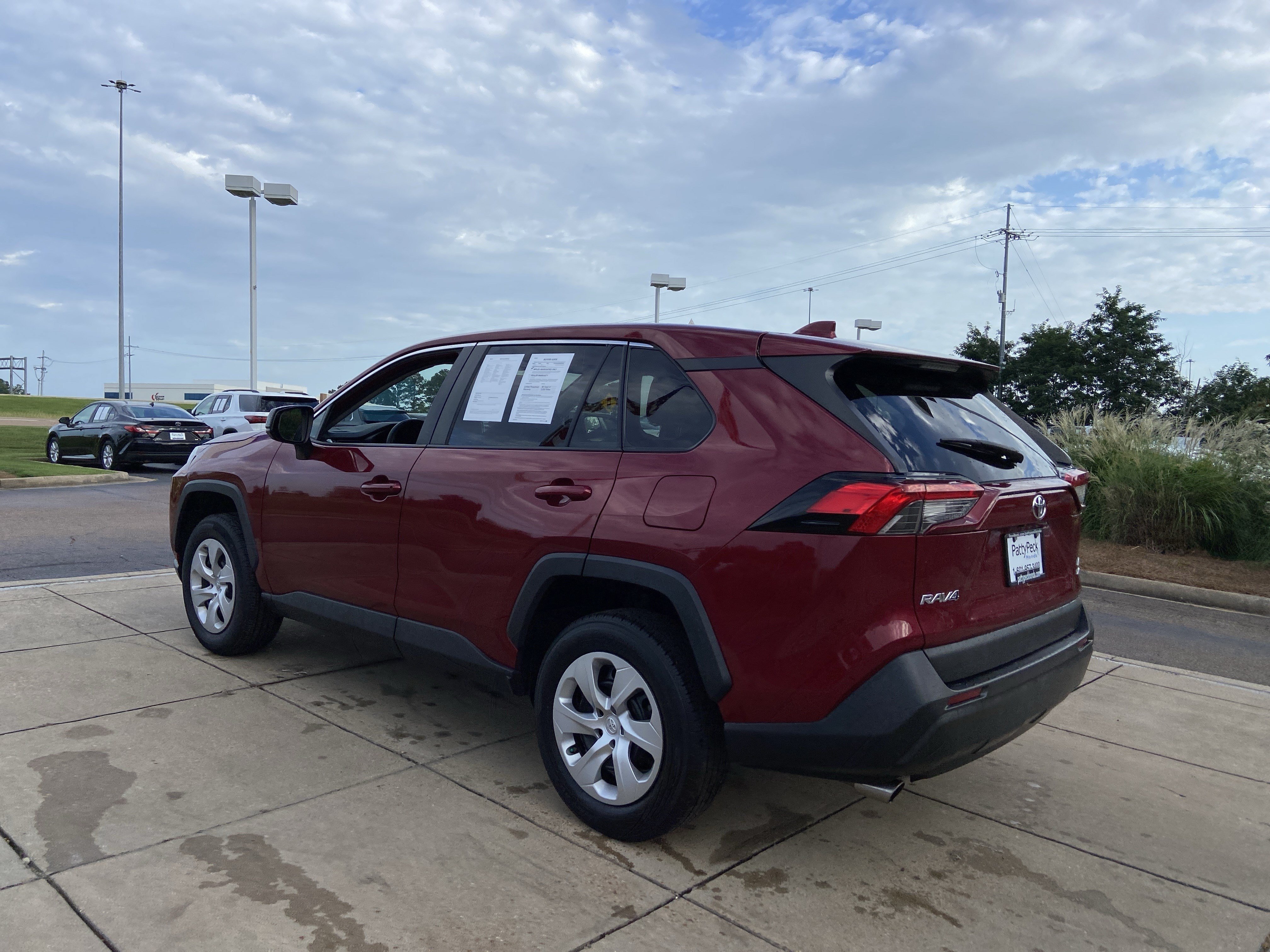 Used 2023 Ruby Flare Pearl Toyota LE image 8