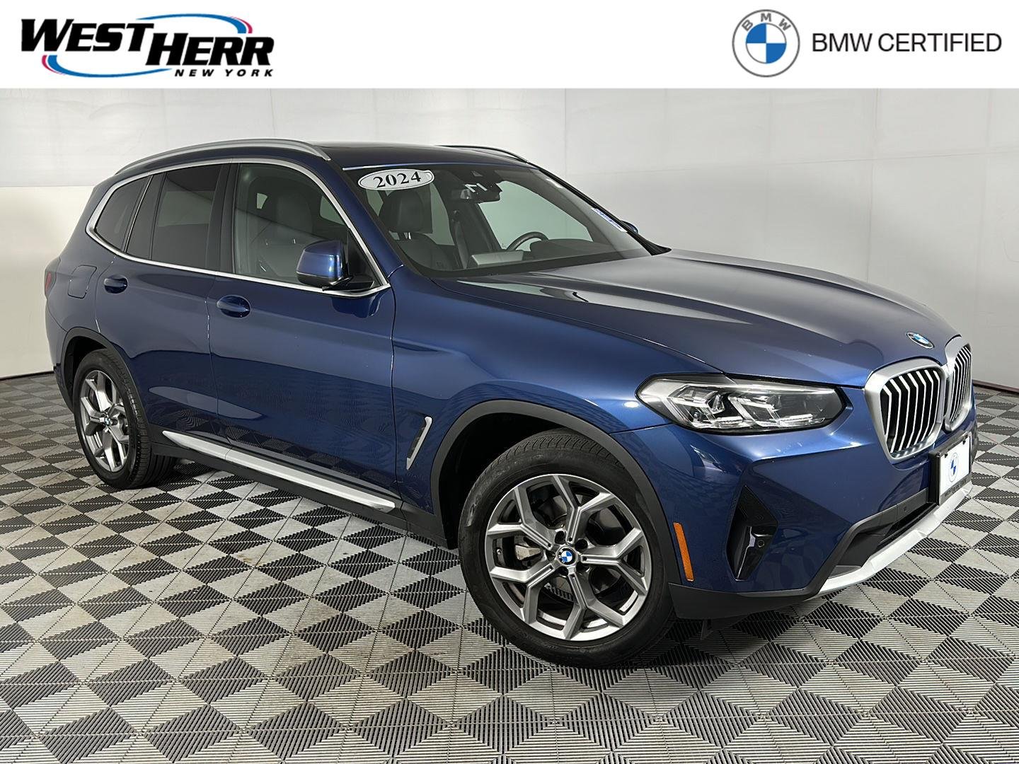 Certified Used 2024 Phytonic Blue Metallic BMW xDrive30i image 1