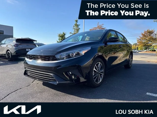 Certified Used 2023 Black Kia LXS image 1