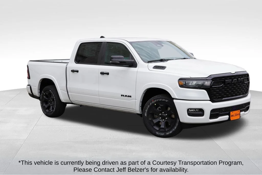 New 2026 Bright White Clear-Coat Exterior Paint RAM Big Horn image 1
