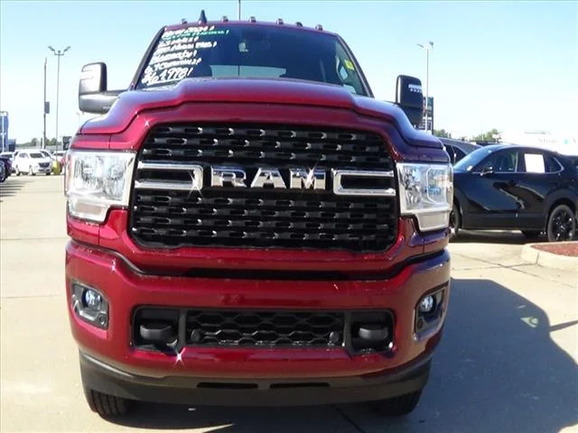 Used 2024 Delmonico Red Pearl Coat (prv) RAM Big Horn image 3
