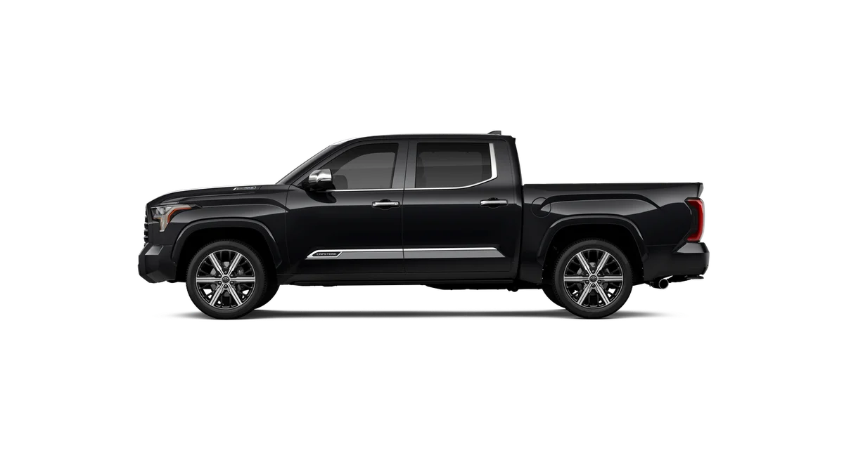 New 2026 Midnight Black Metallic Toyota Capstone image 4
