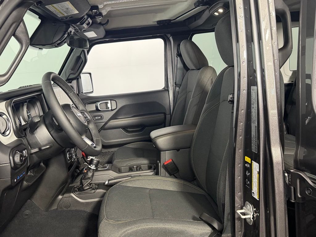 Certified Used 2025 Gray Jeep Sahara 4xe image 24