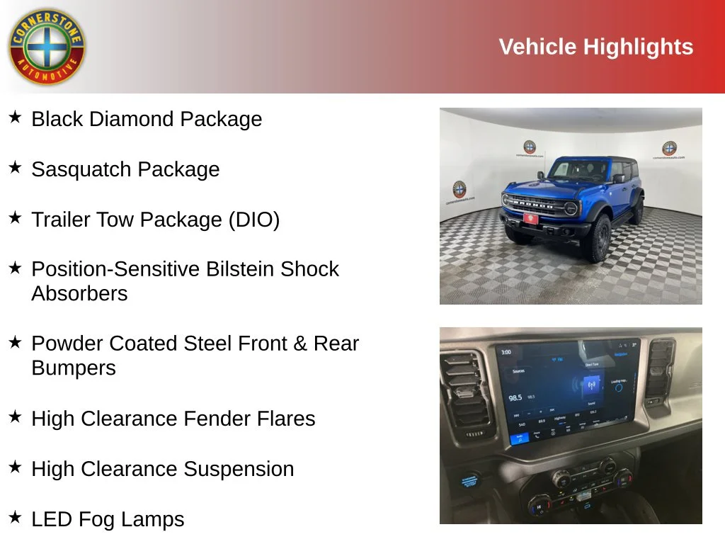 Used 2025 Blue Ford Big Bend image 2