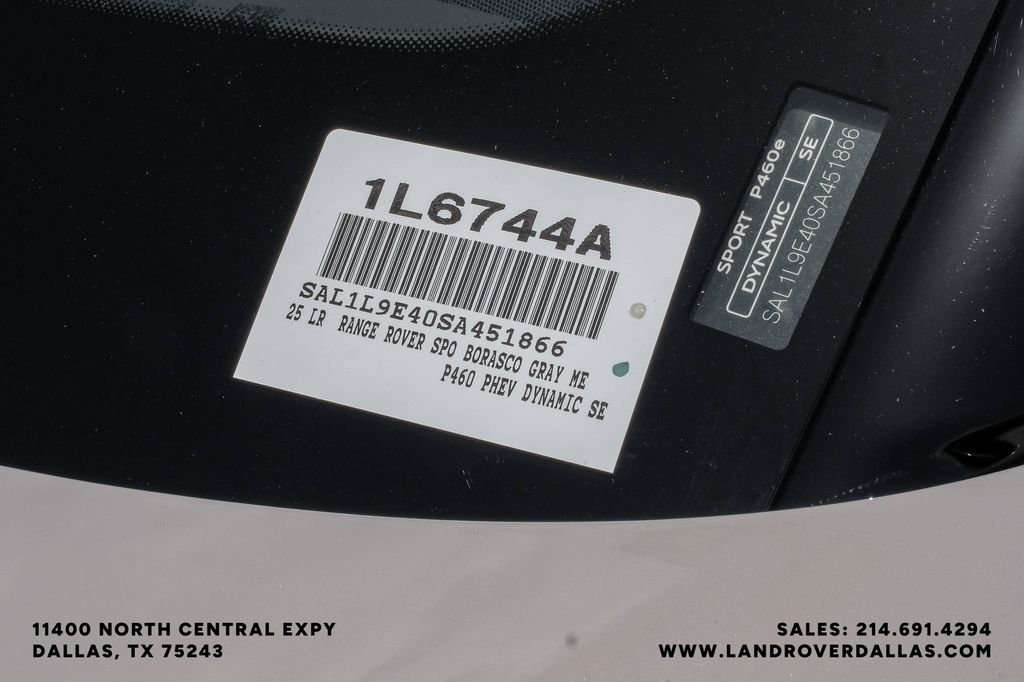 Certified Used 2025 Borasco Gray Metallic Land Rover Dynamic SE image 53
