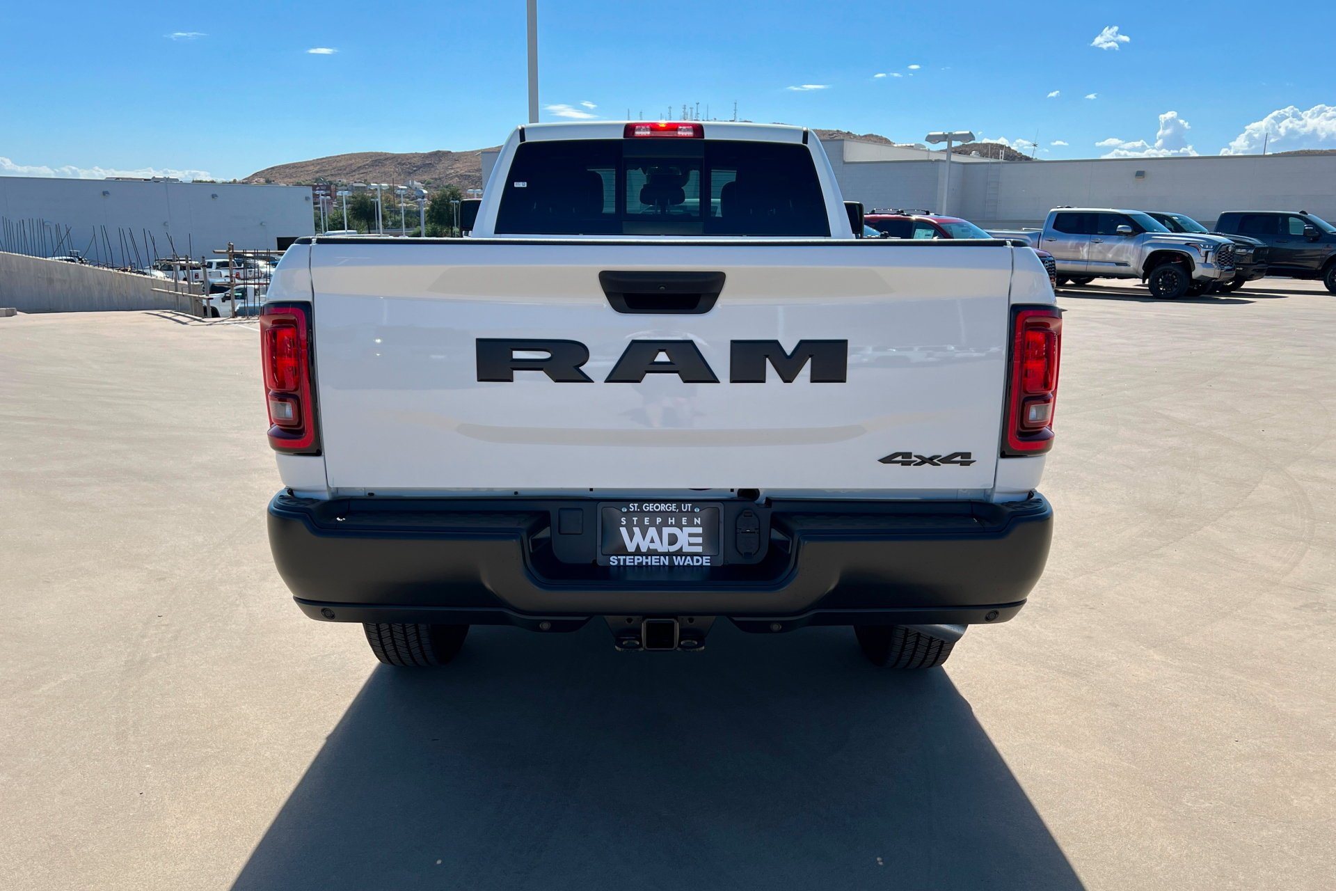 New 2027 Bright White Clear-Coat Exterior Paint RAM Tradesman image 5