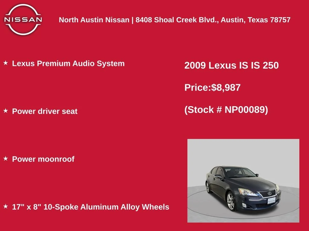 Used 2009 Gray Lexus 250 image 11