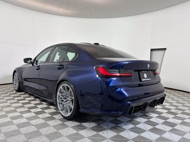 Used 2024 Tanzanite Blue II Metallic BMW Competition image 5