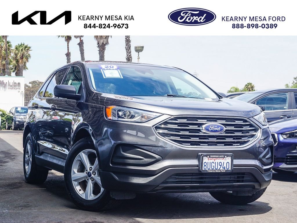 Used 2020 Gray Ford SE image 1