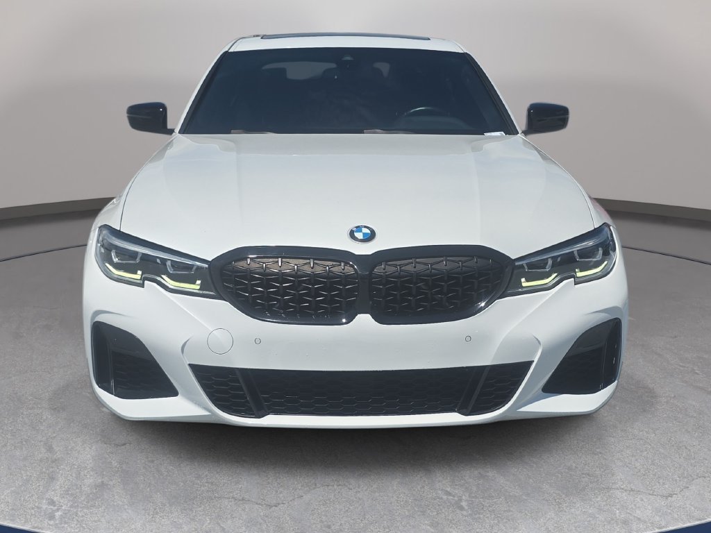 Used 2021 Mineral White Metallic BMW M340i image 2