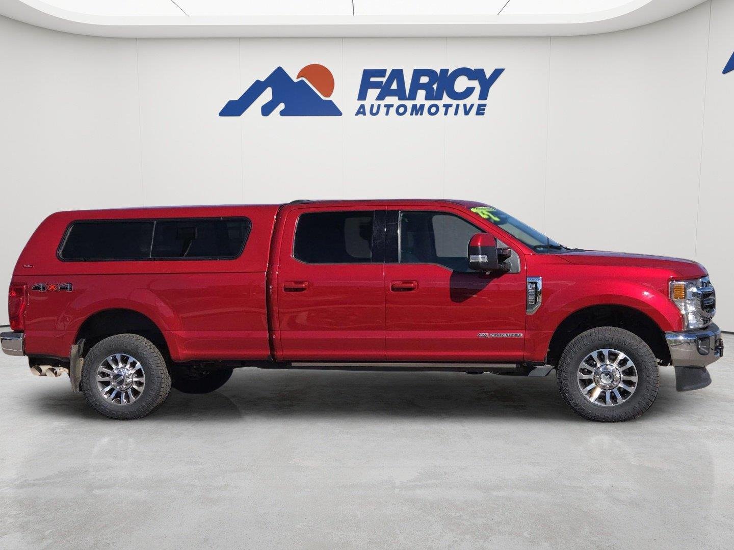 Used 2022 Rapid Red Metallic Tinted Clearcoat Ford LARIAT image 4