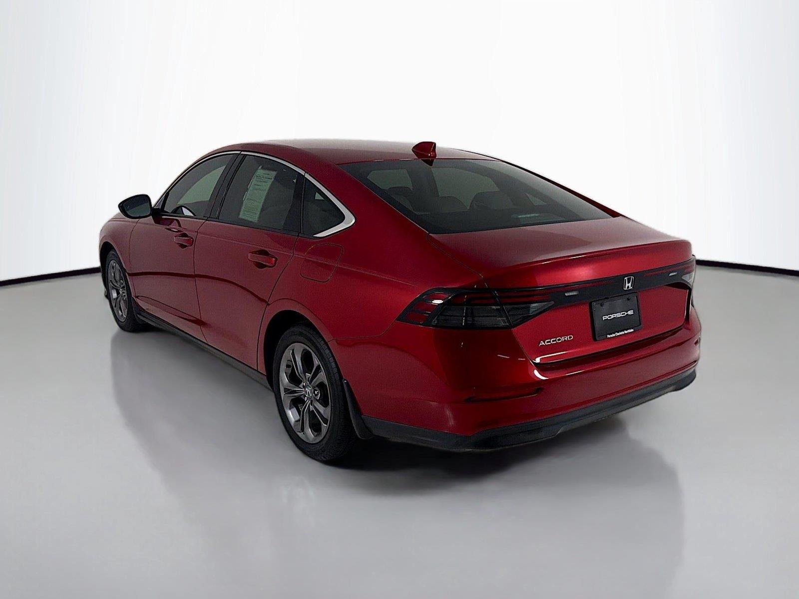 Used 2024 Radiant Red Metallic Honda EX image 3