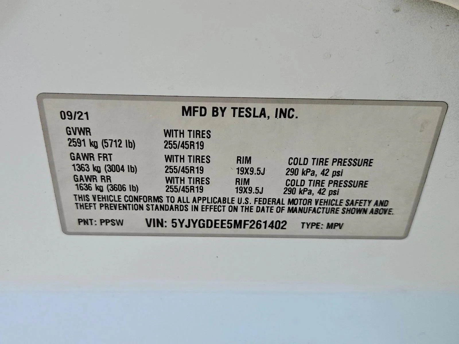 Used 2021 Pearl White Multi- Tesla Long Range image 17