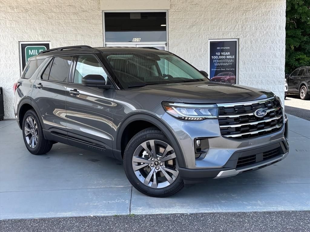 New 2026 Carbonized Gray Metallic Ford Active image 1