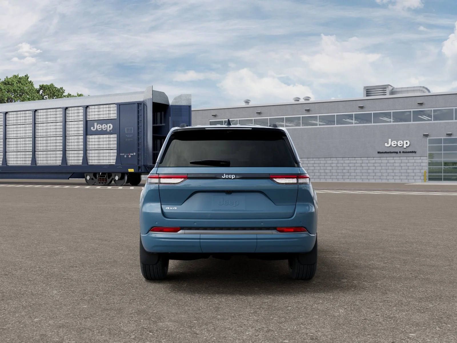 New 2026 Steel Blue Jeep Limited Reserve image 8