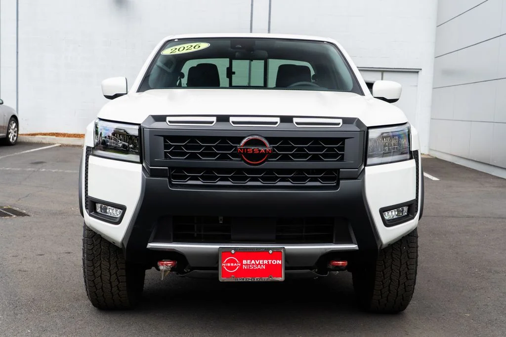 New 2026 Glacier White Nissan Crew Cab PRO-4X® image 2