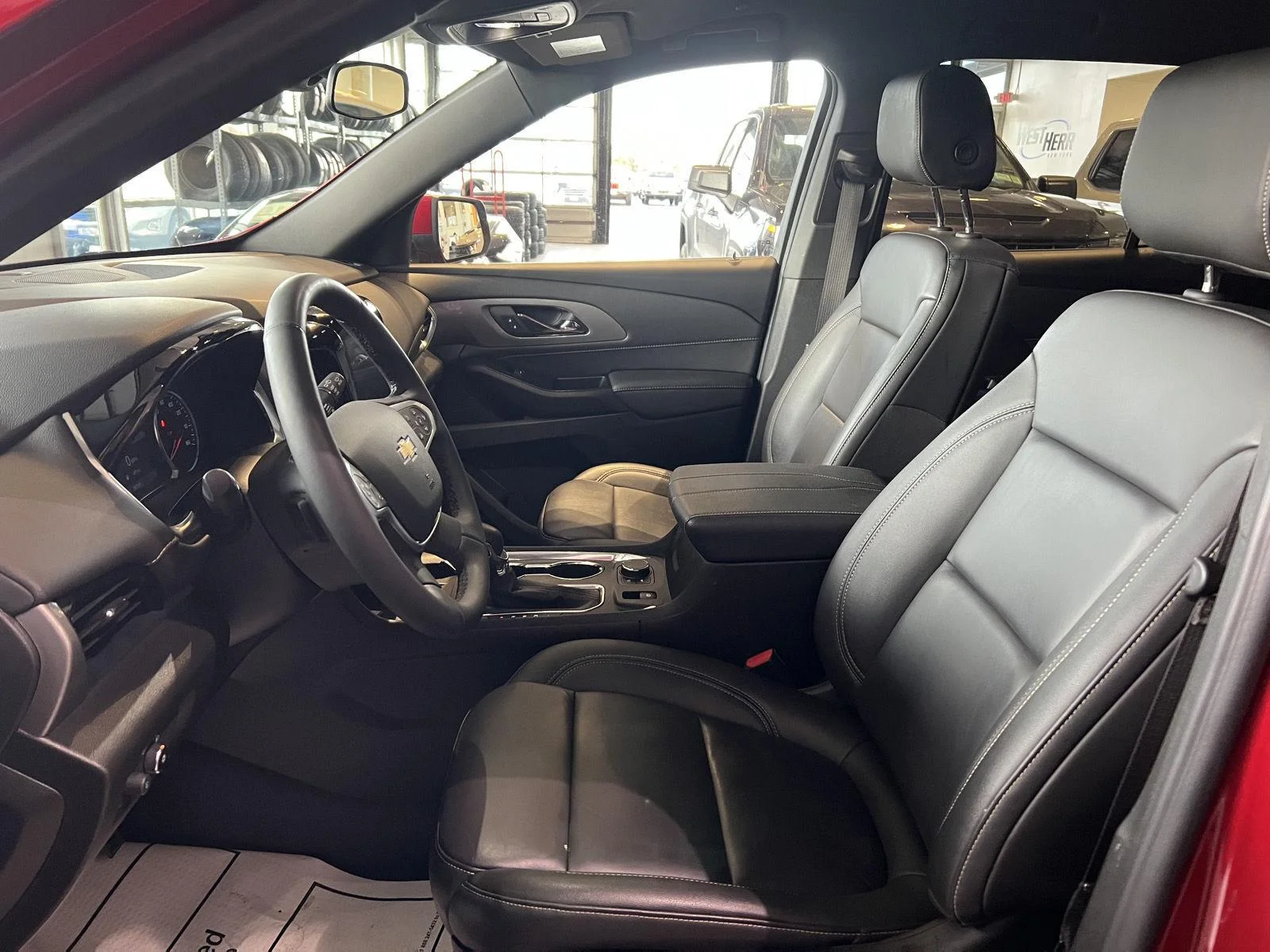 Used 2023 Radiant Red Tintcoat Chevrolet LT Leather image 12