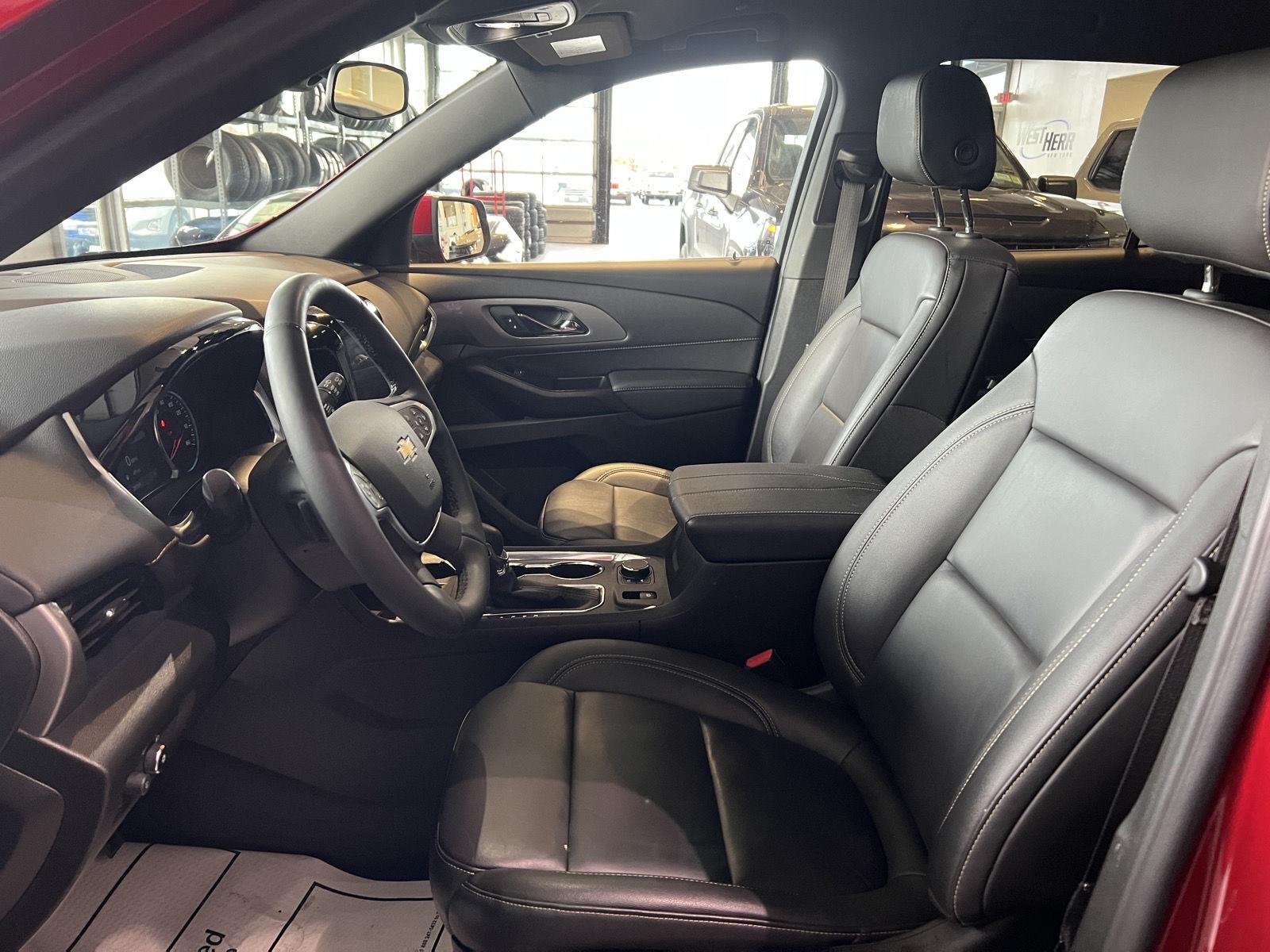 Used 2023 Radiant Red Tintcoat Chevrolet LT Leather image 12