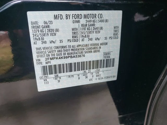 Used 2023 Black Ford Titanium image 34