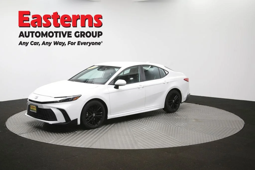 Used 2025 White Toyota SE image 55