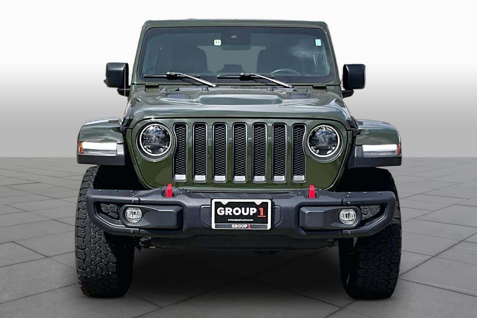 Used 2023 Sarge Green Clearcoat Jeep Rubicon image 4