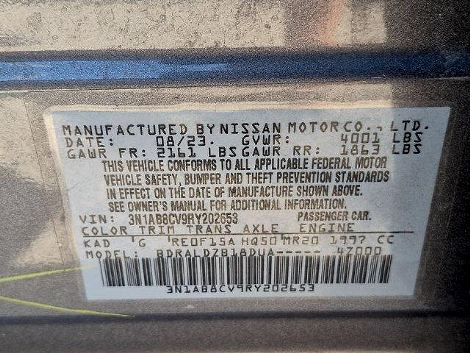 Used 2024 Gun Metallic Nissan SV Xtronic CVT image 32