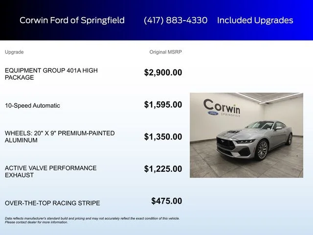 Certified Used 2024 Silver Metallic Ford GT Premium image 6