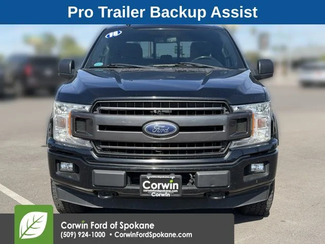 Used 2018 Shadow Black Ford XLT image 7