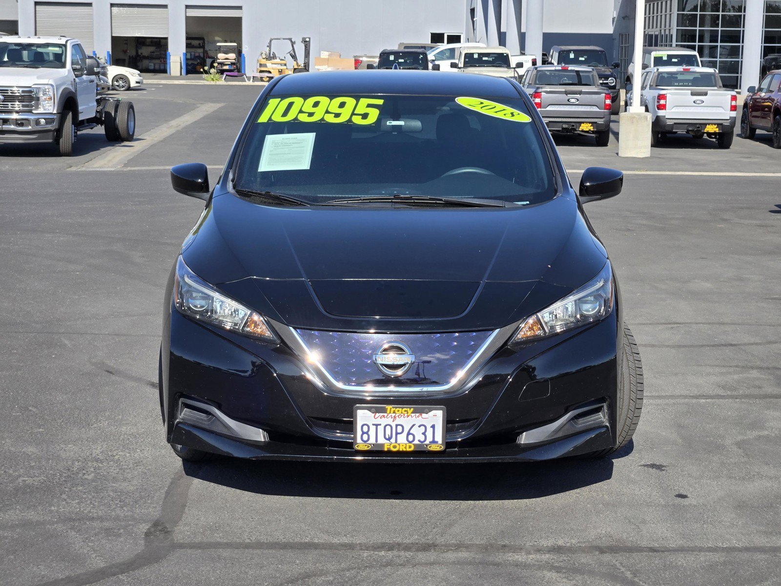 Used 2018 Nissan LEAF S with VIN 1N4AZ1CP9JC313904 for sale in Pittsburg, CA