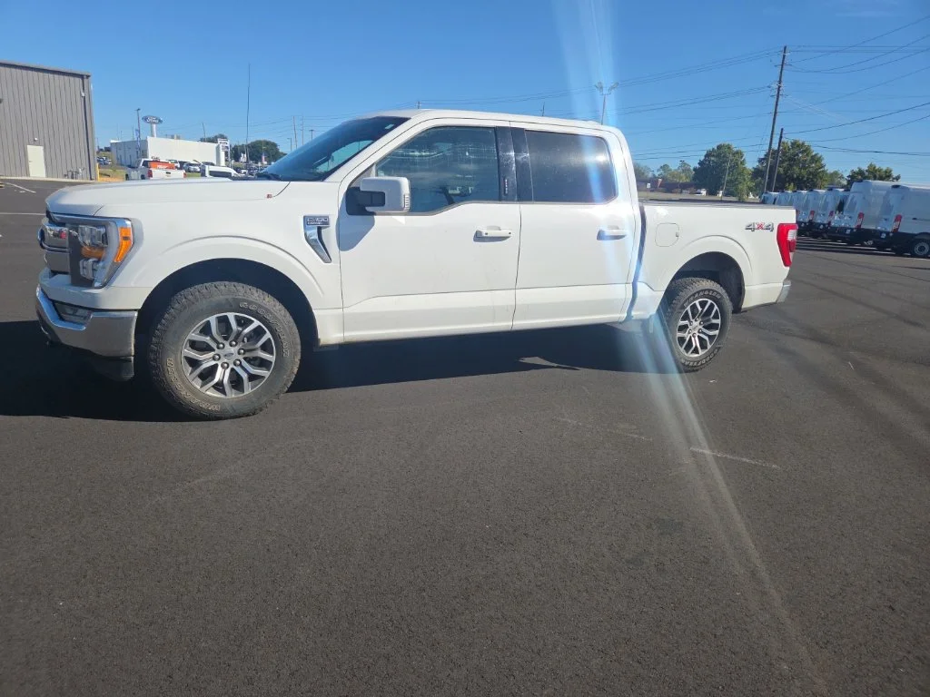 Certified Used 2021 White Ford Lariat image 7