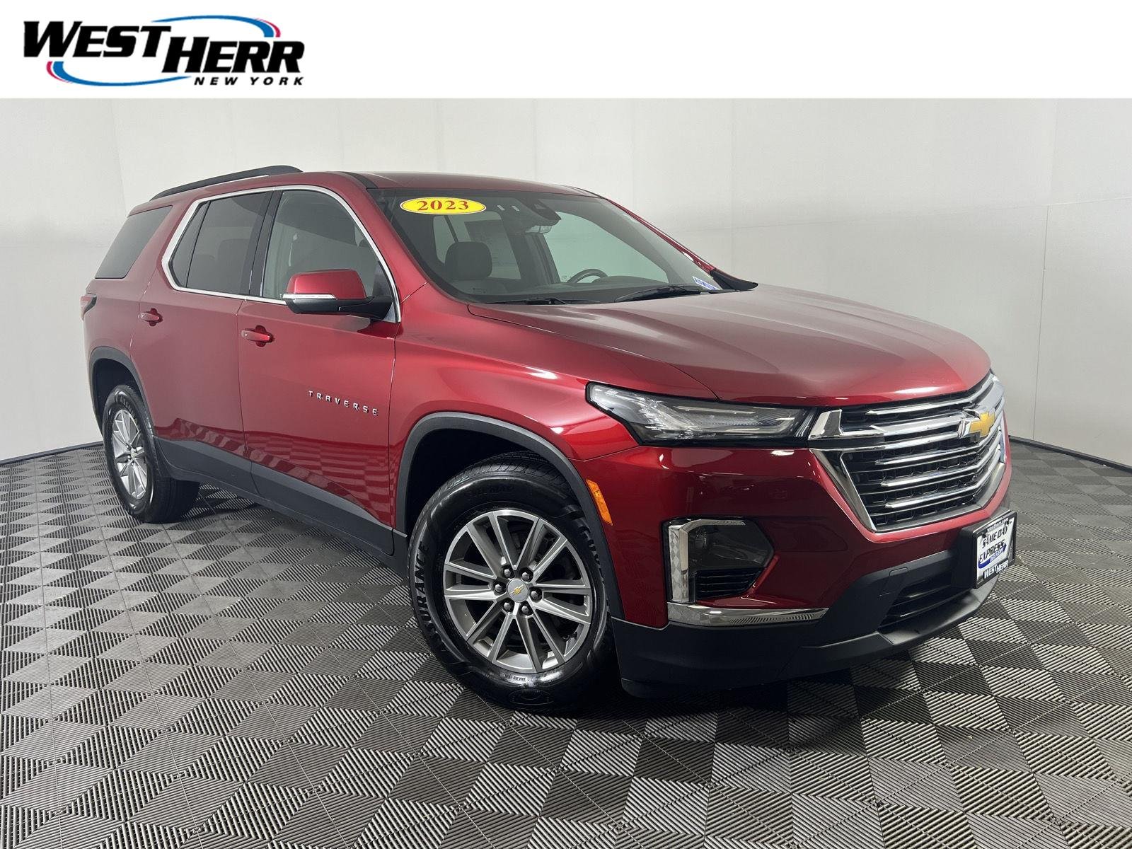 Used 2023 Radiant Red Tintcoat Chevrolet LT 1LT image 1