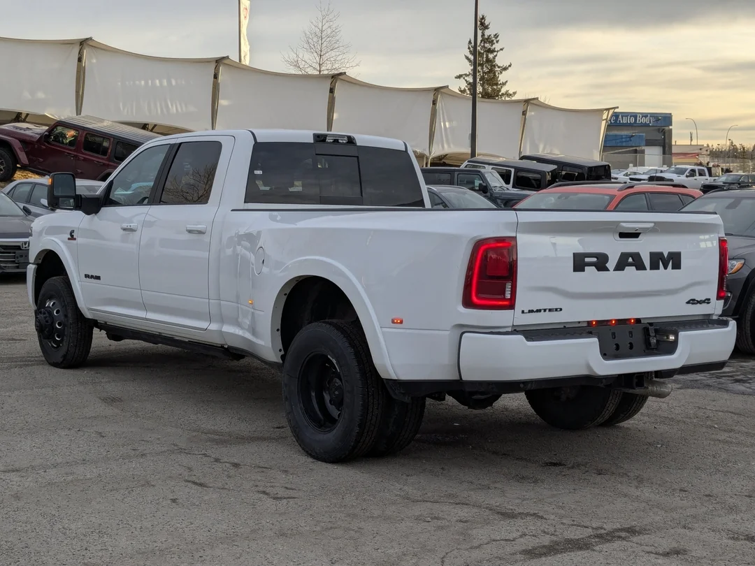 New 2026 White RAM Limited - - Dually Max Tow Grp - Night Edition - Power Sunroof & More! image 6