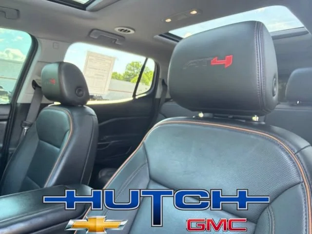 Used 2021 EBONY TWILIGHT METALLIC GMC AT4 image 29
