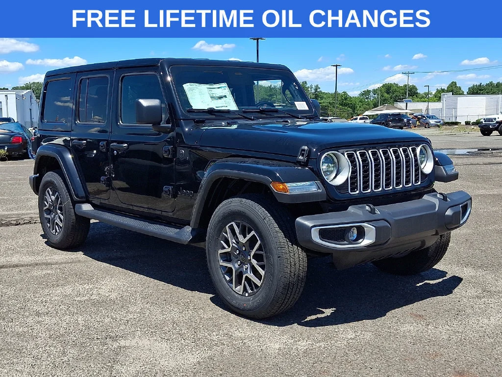 New 2026 Black Clear-Coat Exterior Paint Jeep Sahara image 1