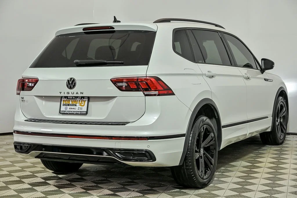 Certified Used 2023 White Volkswagen 2.0T SE R-Line Black image 8