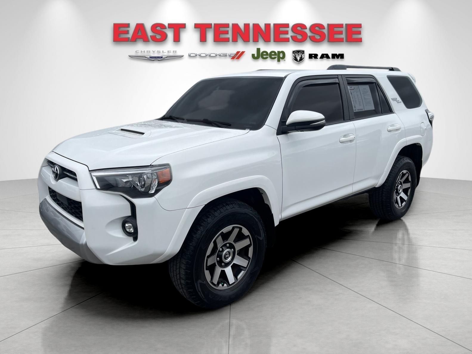 Used 2021 White Toyota TRD Off-Road Premium image 7