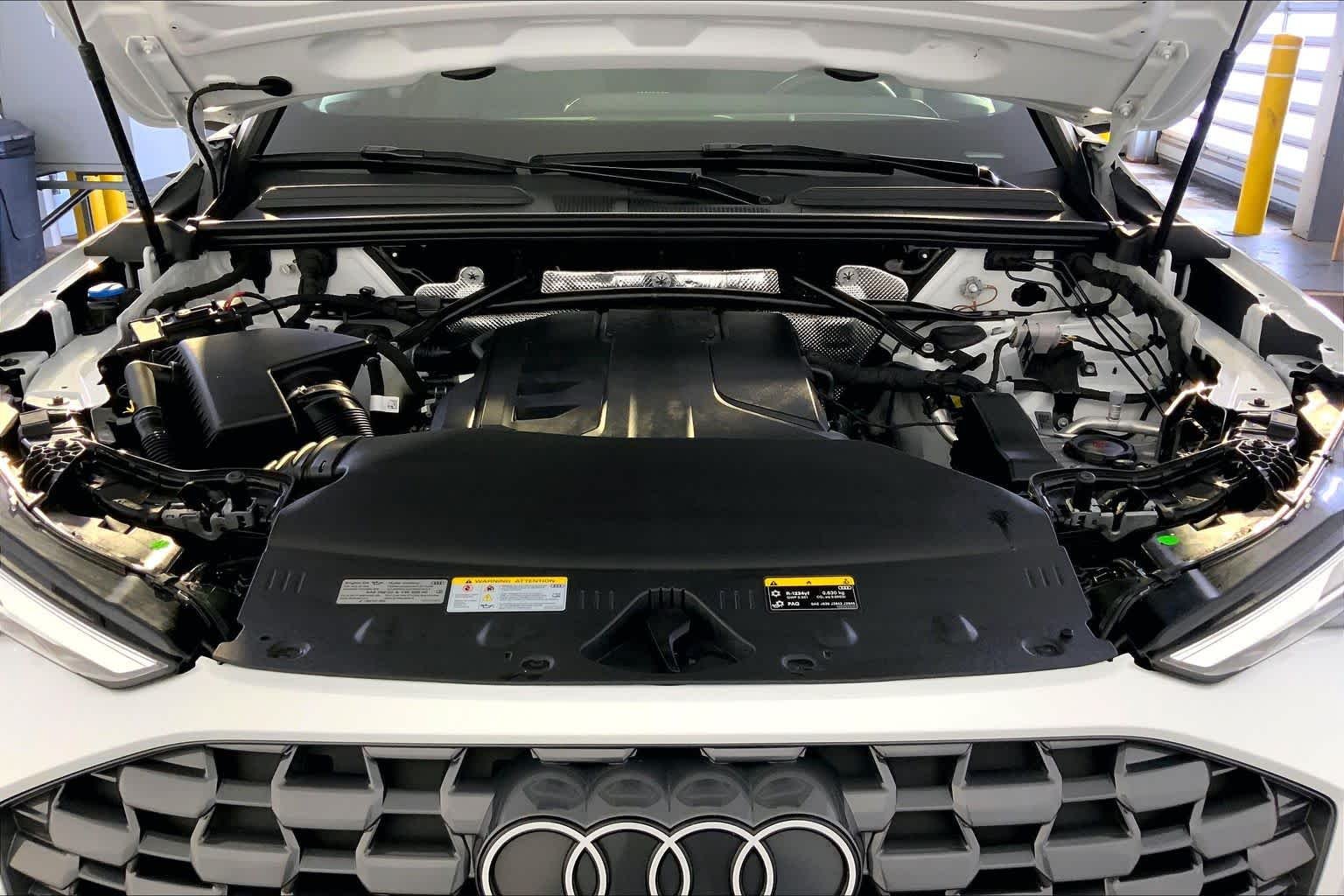Used 2025 Glacier White Metallic Audi Premium image 30