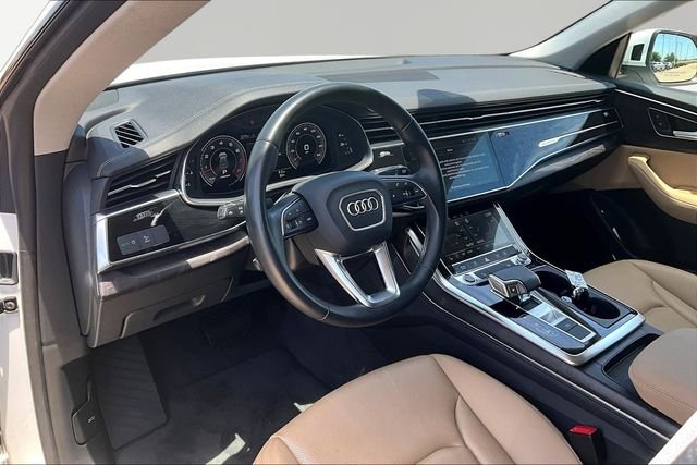 Used 2023 White Audi 55 Premium Plus image 13