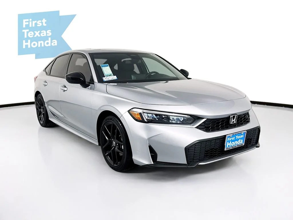 New 2026 Solar Silver Metallic Honda Sport image 1