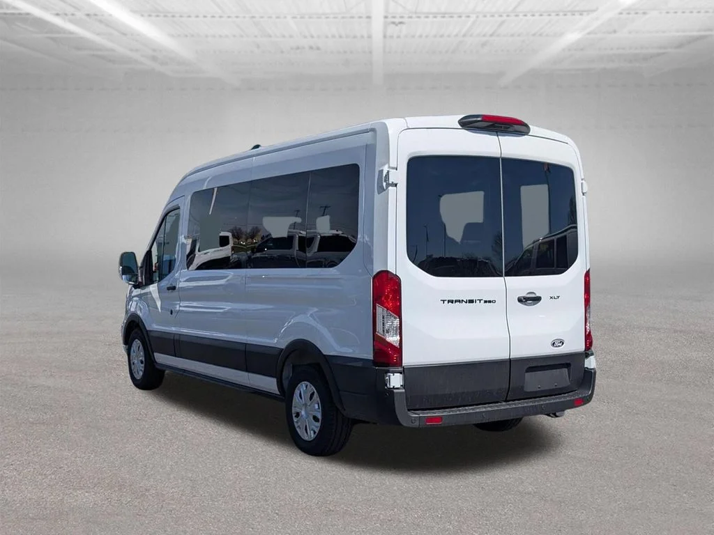 New 2026 Oxford White Ford Passenger Van XLT image 10